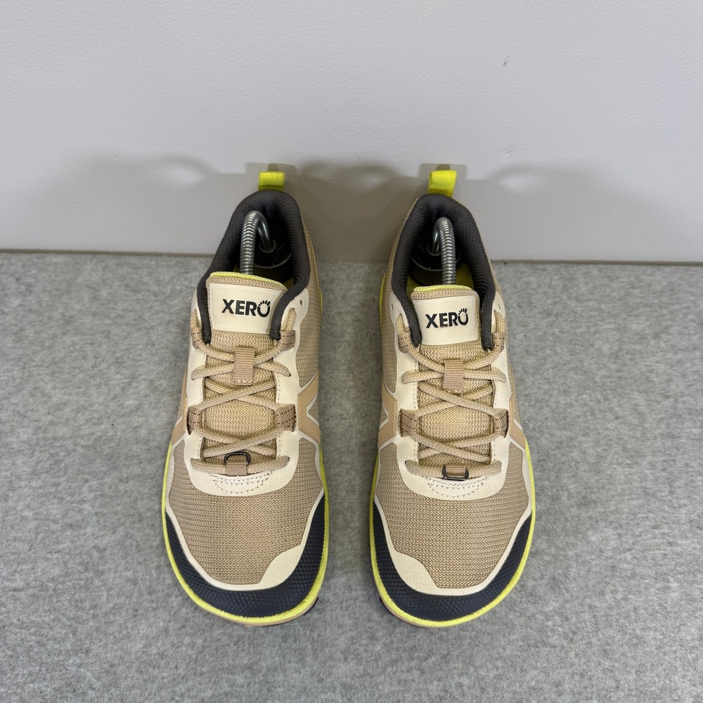 Xero Women's Tan and Lime Low-Profile Trail Shoes - Picture 3 of 10